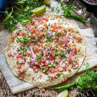 Roasted Masala Papad