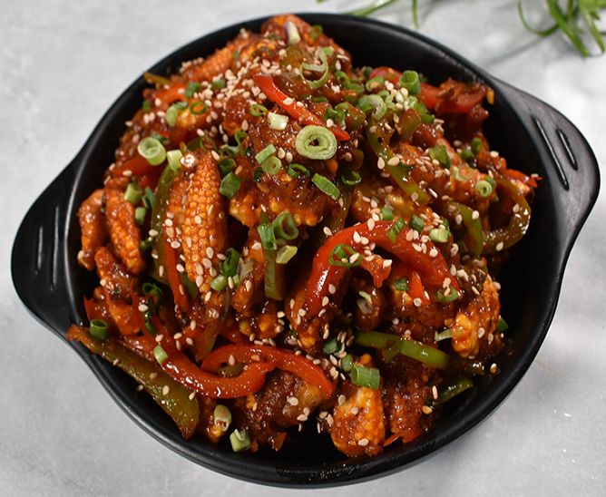 Crispy Chilli Baby Corn