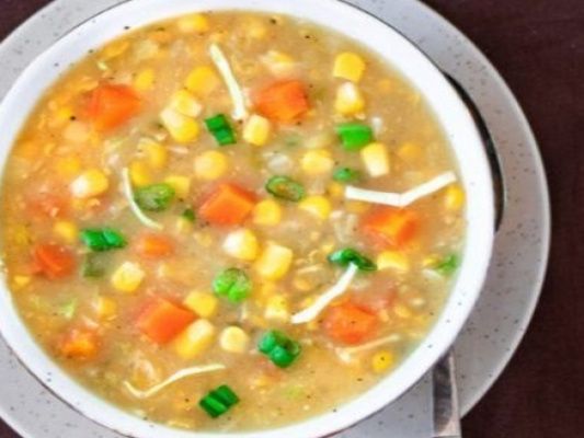 Veg Sweet Corn Soup