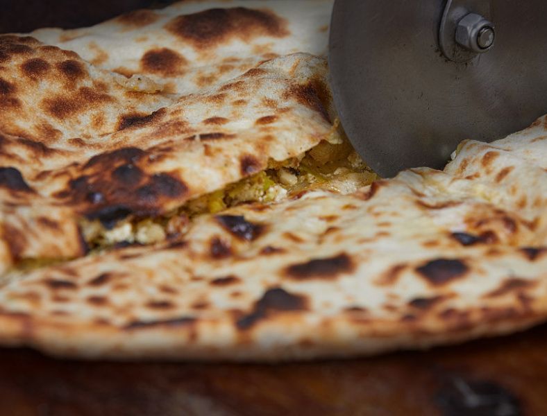 Matar Paneer Naan
