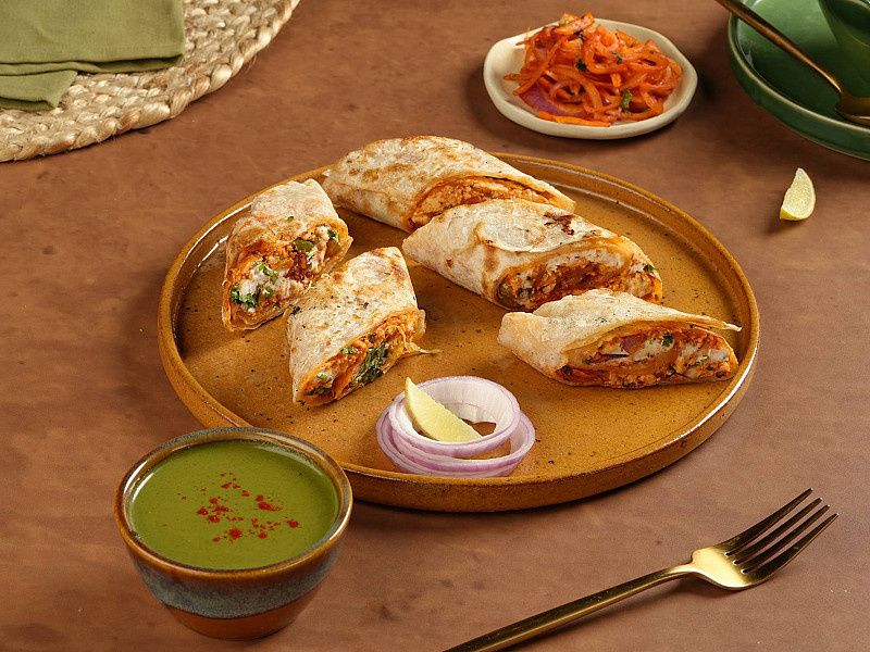 Aloo Tikka Cheese Roll (5 Pieces)