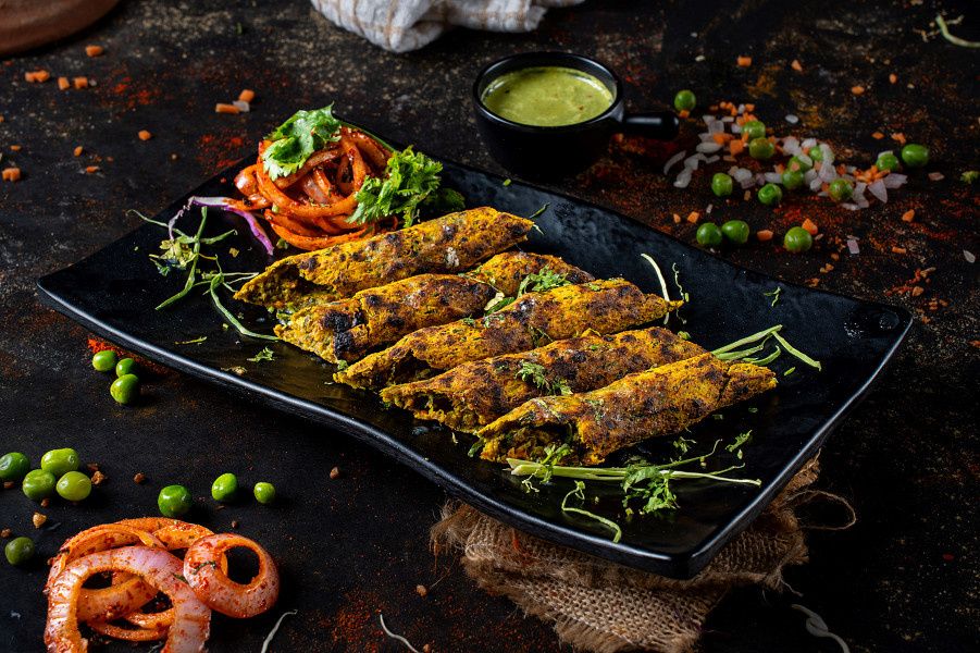 Veg Seekh Kebab (5 Pcs)