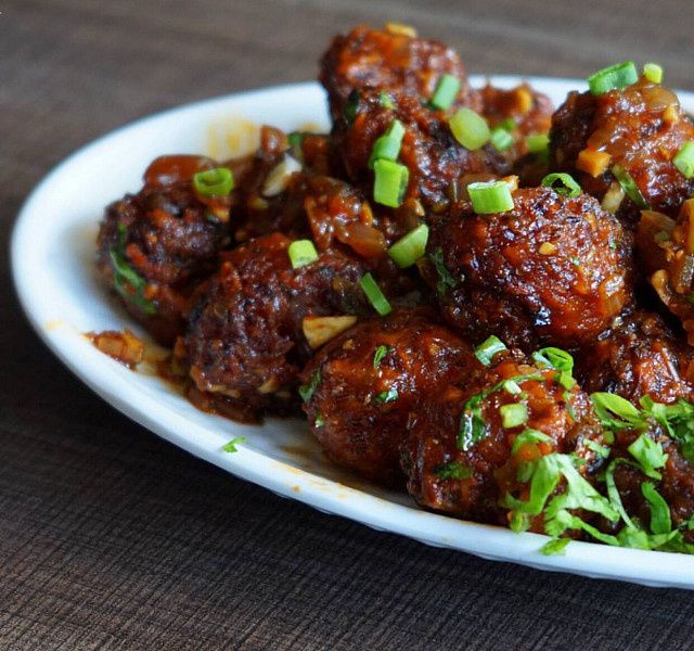Dry Veg Manchurian