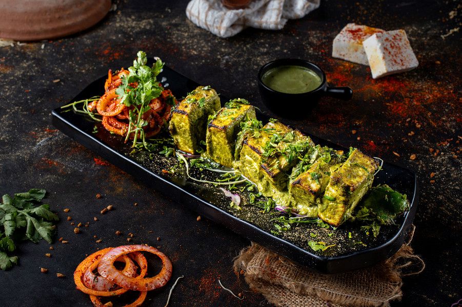 Paneer Hariyali Tikka