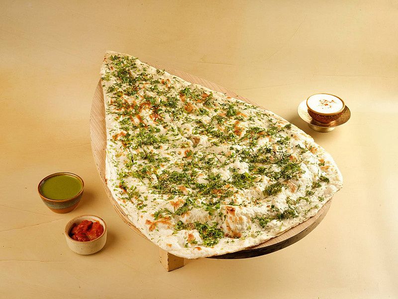 Hariyali Butter Naan