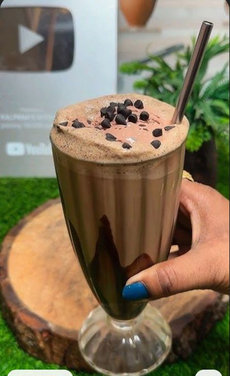 Cold Coffee With Vanilla Ice Cream