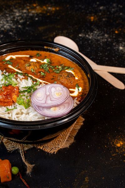 Vegetable Kofta Rice Bowl