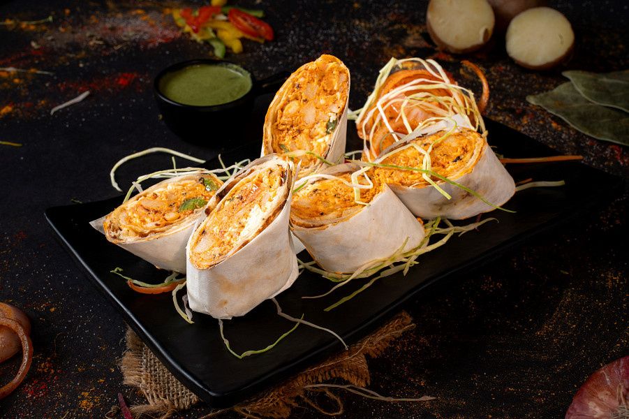 Aloo Tikka Cheese Roll (5pcs)