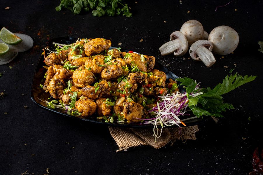 Mushroom Manchurian