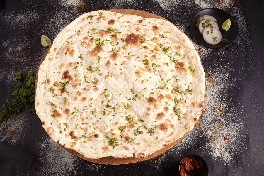 Plain Naan (Without Butter)