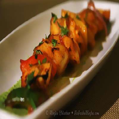 Tangy Pineapple Tikka