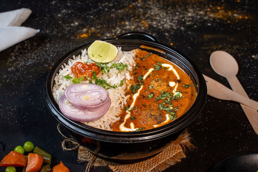 Vegetable Kofta Rice Bowl