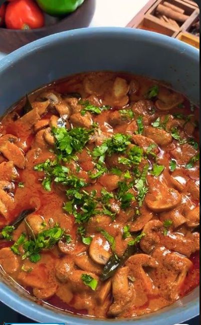 Tandoori Mushroom Masala