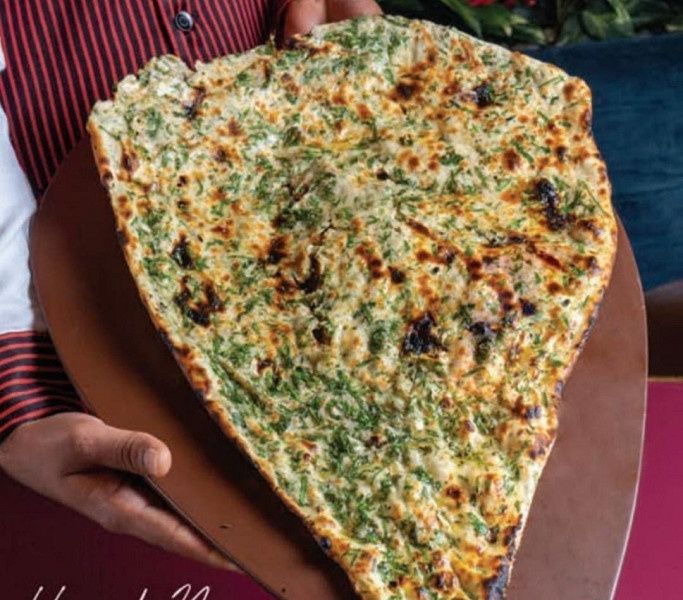 Hariyali Butter Naan