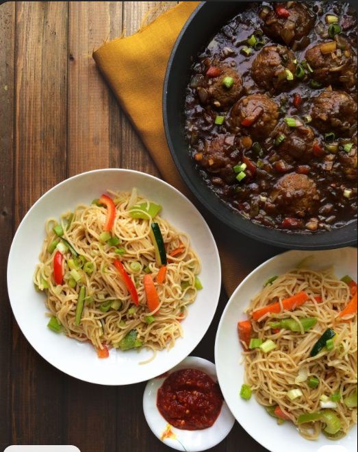 Veg Manchurian Combo