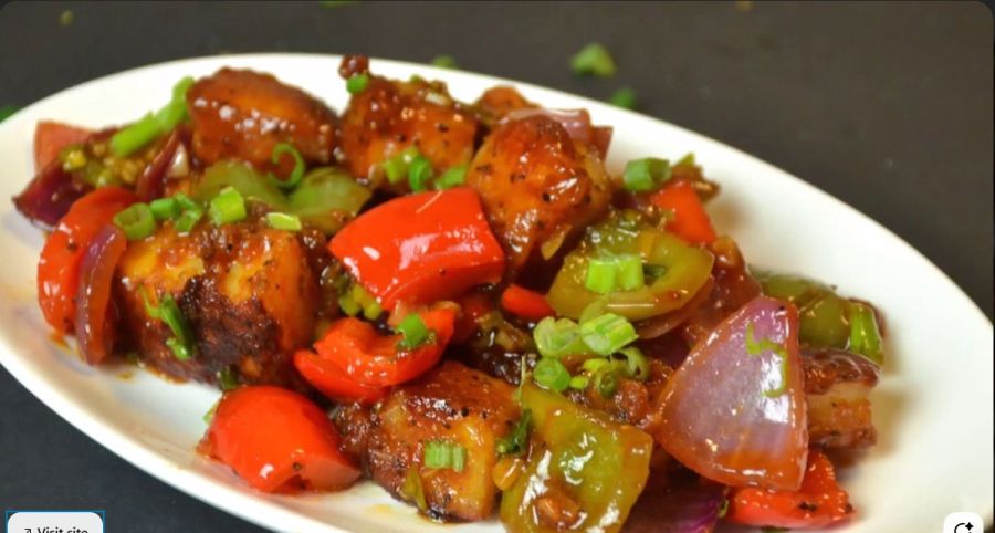 Chilli Paneer Dry