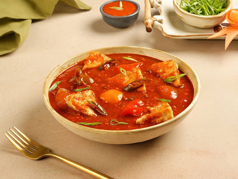Chilli Paneer Gravy