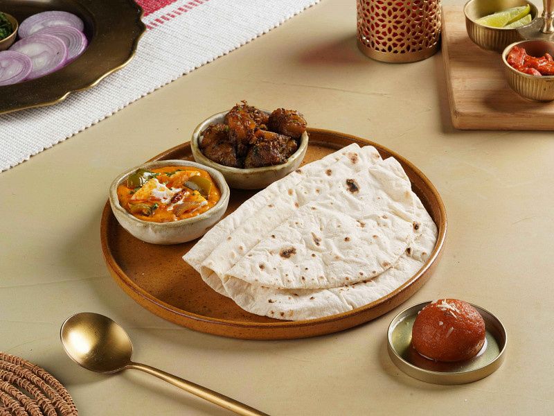 Kadhai Paneer Meal