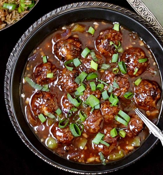 Veg Manchurian Dry