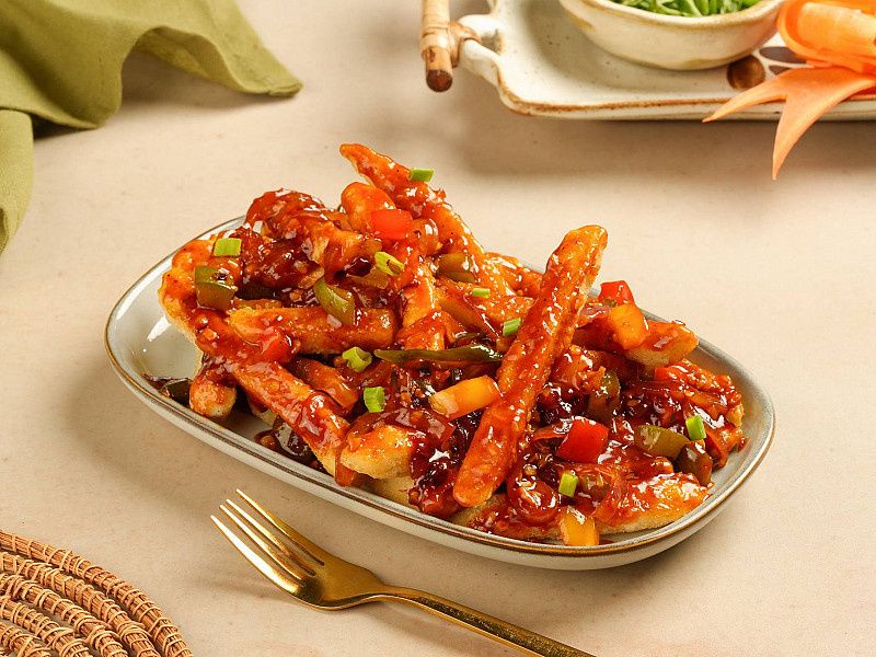 Honey Chilli Potato