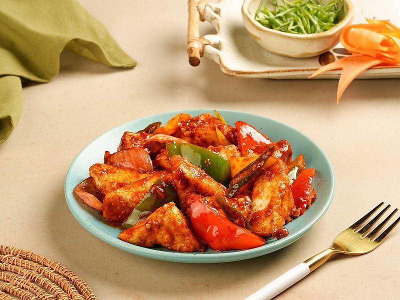 Chilli Paneer Dry