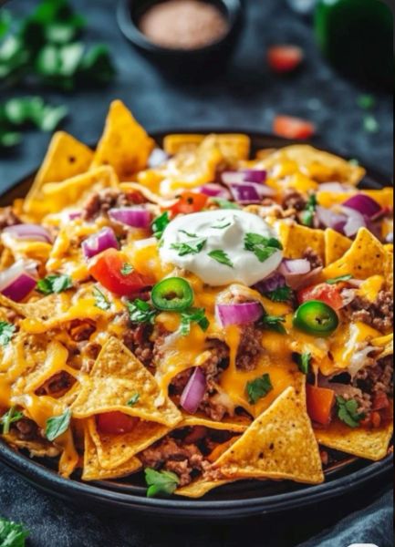 Veg Loaded Nachos