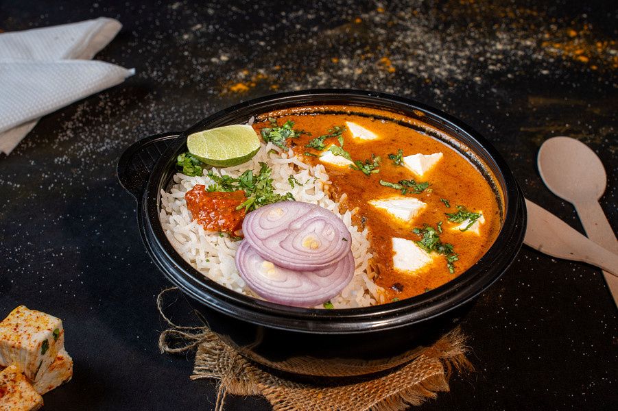 Paneer Butter Masala Rice Bowl
