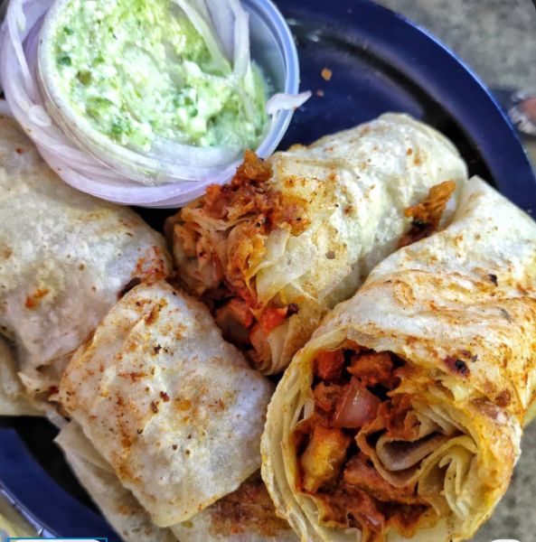 Soya Tikka Roll (5 Pieces)