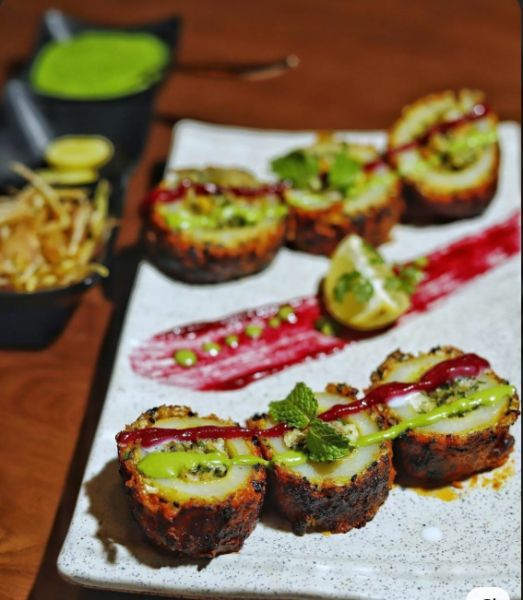 Tandoori Stuffed Aloo Tikka