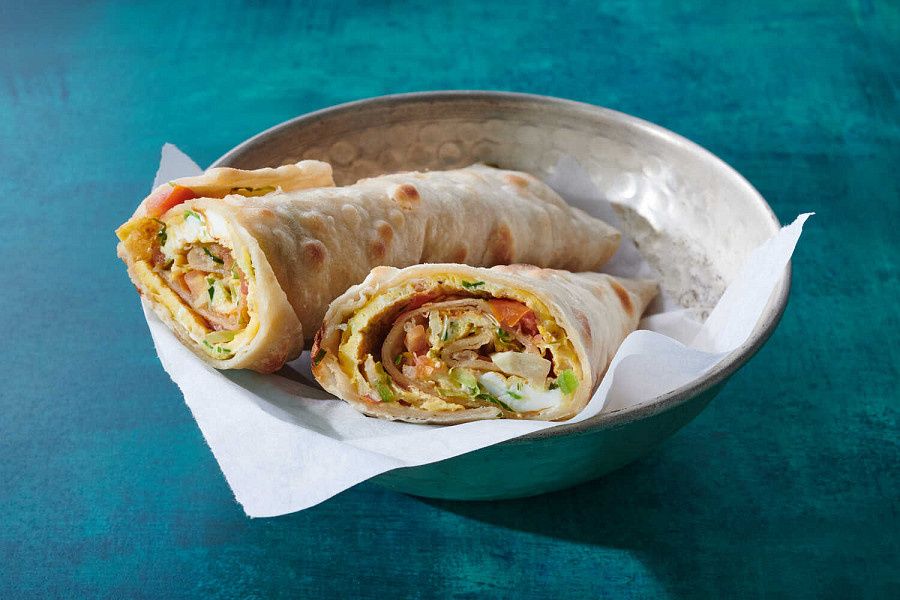Mushroom Tikka Roll (5 Pieces)