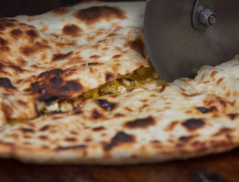 Mushroom Naan