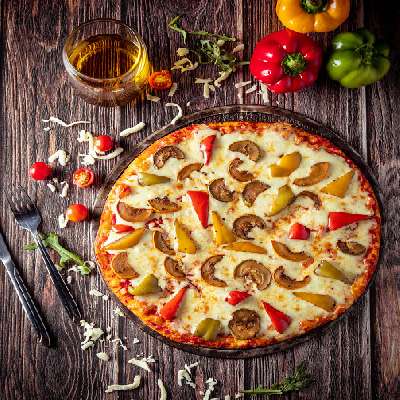 Roasted Veggies Pizza 12''