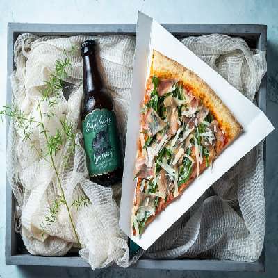 Ham & Rocket Pizza Slice