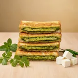 Veg Cheese Chutney Sandwich