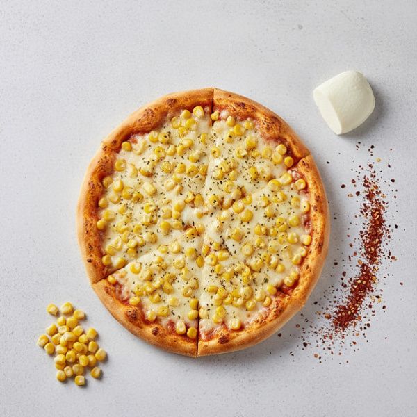 Corn Cheese Pizza