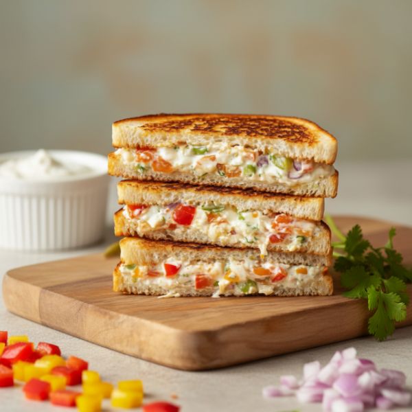 Veg Mayonnaise Sandwich