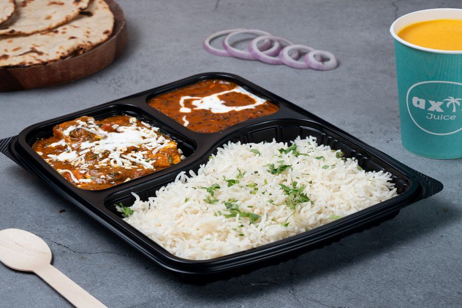 Spicy Paneer Meal