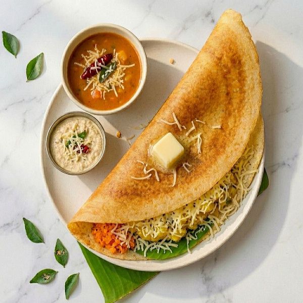 Cheese Masala Dosa