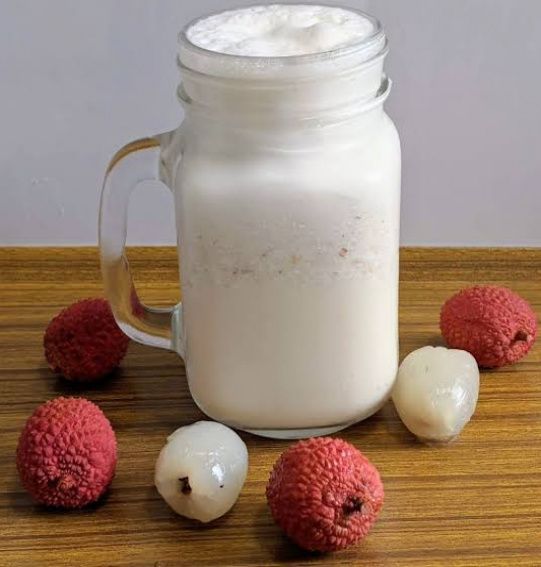Lychee Milk Shake