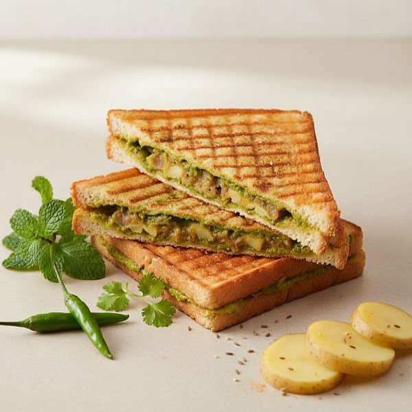 Masala Toast Sandwich