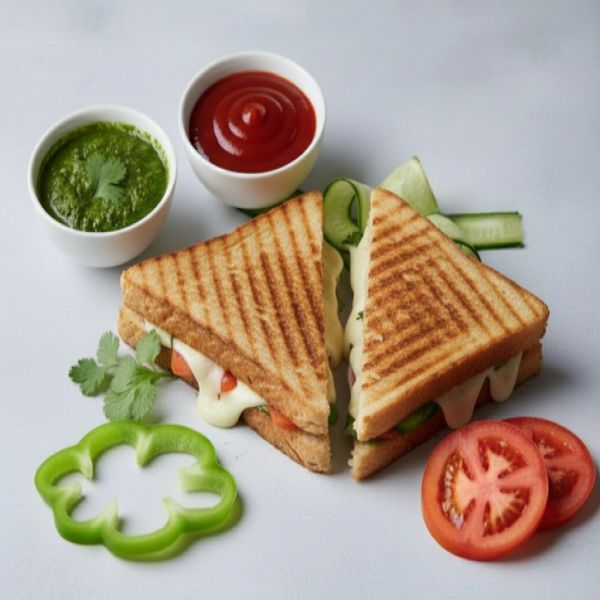 Veg Cheese Grilled Sandwich