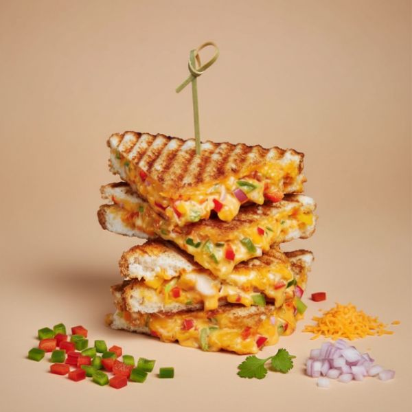 Peri Peri Cheesy Sandwich