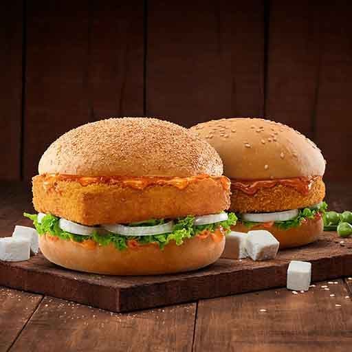 Crispy Paneer Burger