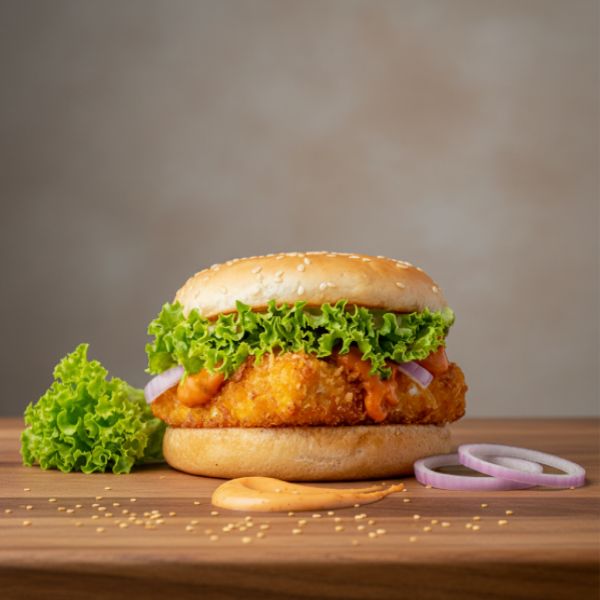 Crispy Paneer Burger