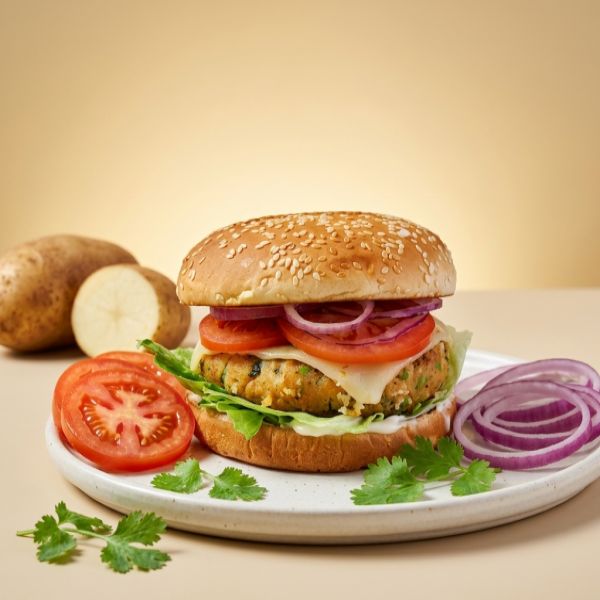 Veg Cheese Burger