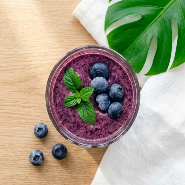 Blueberry Exotic Milk Shake