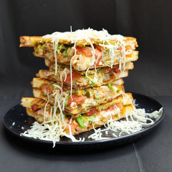 Cheese Aloo Tikka Sandwich