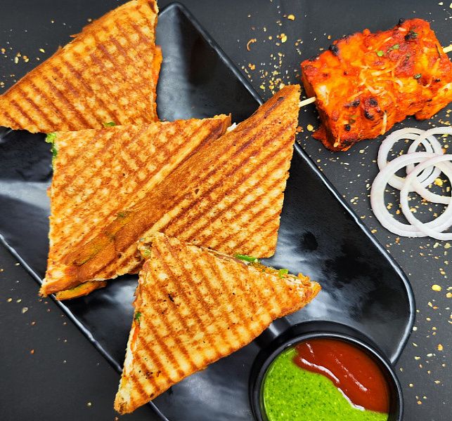 Paneer Tikka Sandwich