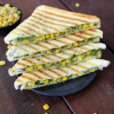 Palak Paneer Sandwich