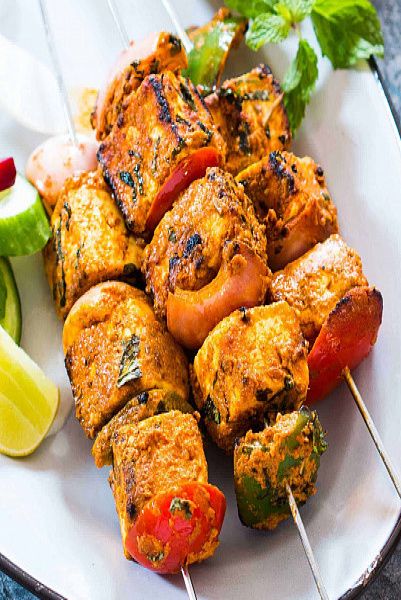 Paneer Achari Tikka